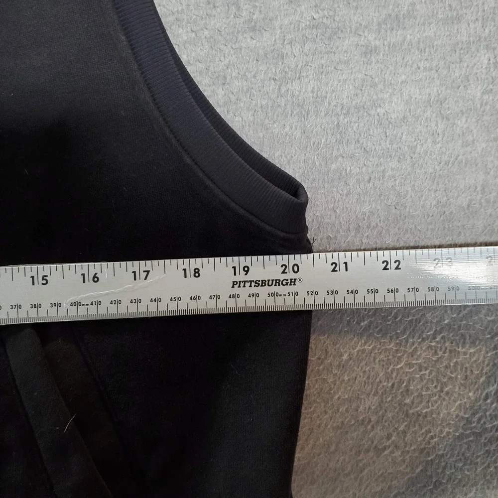 Lululemon Women Jacket 8 Black‎ Departure Sleeveless Vest Full Zip